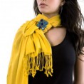 Yellow Pashmina Shawl